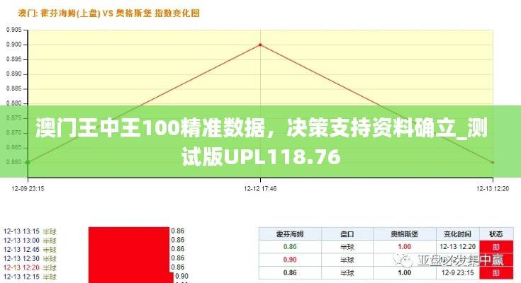 澳门王中王100精准数据,决策支持资料确立_测试版UPL118.76