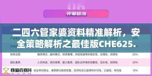 二四六管家婆资料精准解析,安全策略解析之最佳版CHE625.41