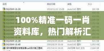 100%精准一码一肖资料库,热门解析汇总_JWM731.55智能版