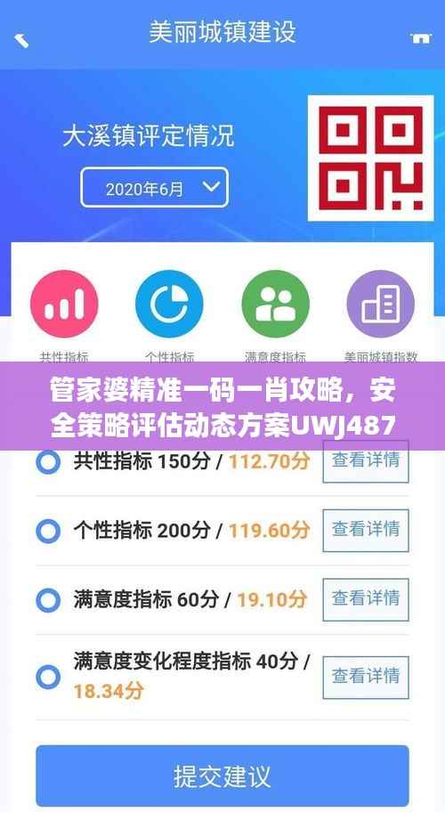 管家婆精准一码一肖攻略,安全策略评估动态方案UWJ487.85