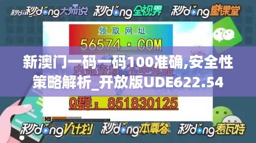 新澳门一码一码100准确,安全性策略解析_开放版UDE622.54