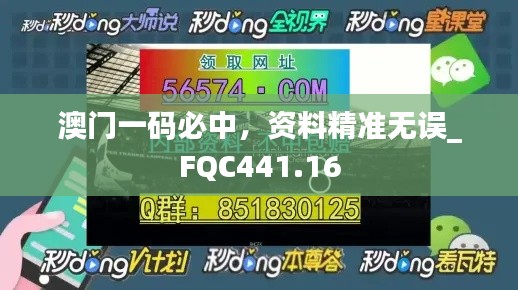 澳门一码必中,资料精准无误_FQC441.16