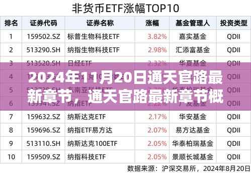 通天官路最新章节概览（2024年11月20日更新）