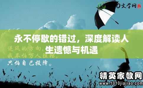 永不停歇的错过,深度解读人生遗憾与机遇