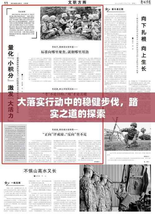 大落实行动中的稳健步伐,踏实之道的探索