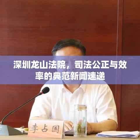 深圳龙山法院，司法公正与效率的典范新闻速递