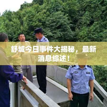 舒城今日事件大揭秘,最新消息综述!